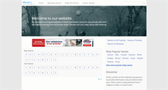 Desktop Screenshot of muslimkidnames.com